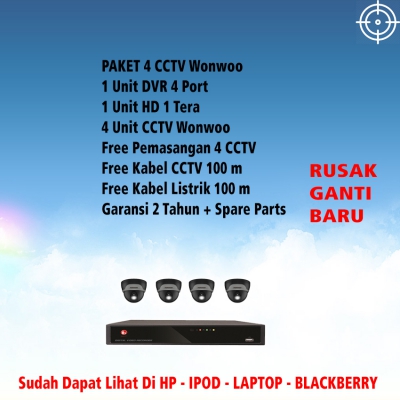 Paket 4 CCTV Wonwoo Promo